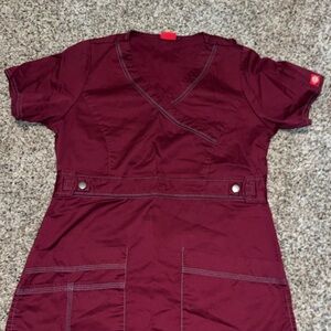 Dickies Scrub Top with Pockets